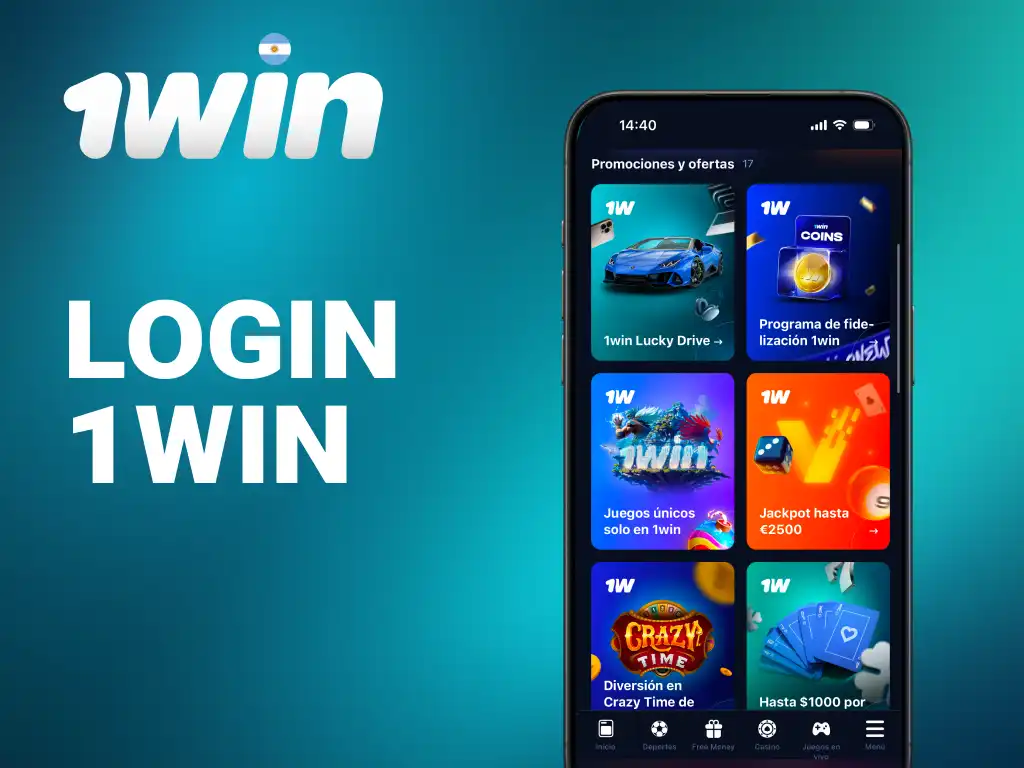 1win entrar - cómo acceder y crear cuenta en Argentina